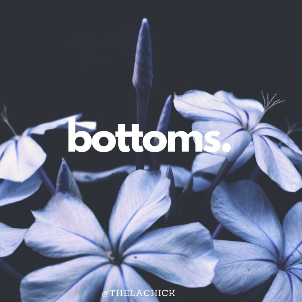 bottoms.